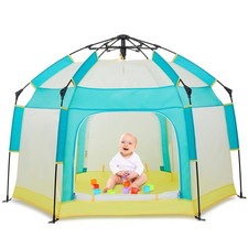 Bend River Portable Baby Beach Tent, Playpen Canopy, Toddler Yard Indoor Net For