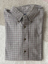 Vintage Lands End Direct Merchants Long Sleeve Button Up Men s Size 16 1/2 - 35