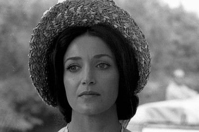 Francoise Fabian in the role of Marie Arnoux Scene of L sentimenta- Old Photo