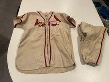 original c. 1950's ST. LOUIS CARDINALS minor league GAME WORN baseball UNIFORM