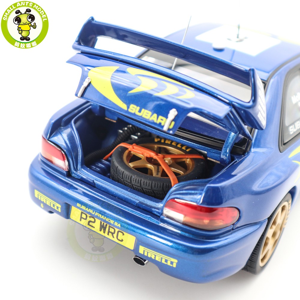 1/18 Subaru Impreza WRC 1997 #3 Autoart 89790 Monte Carlo Diecast