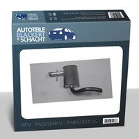 Auspuff Mitteltopf für VW Golf III + Cabriolet Golf IV Cabriolet Vento