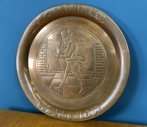 Vintage Copper Johnnie Walker Tray - Picture 7 of 10