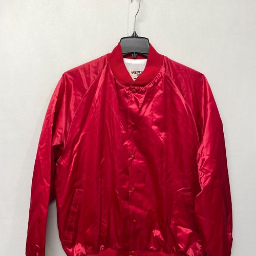 Vintage WestArk USA Bomber Varsity Jacket Size 3XL The Hubcaps 90s 80s B332 -19 - Picture 12 of 19
