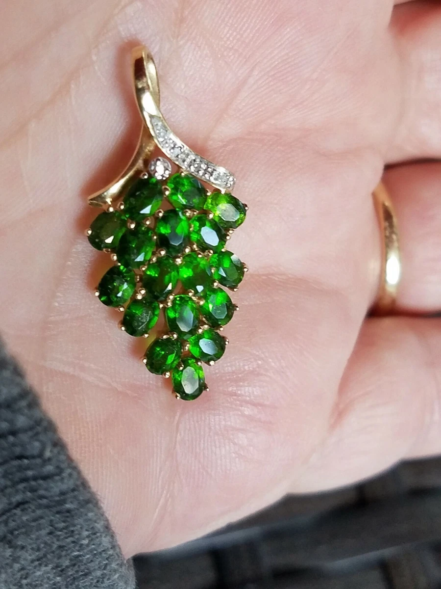 Russian chrome diopside jewelry clearance