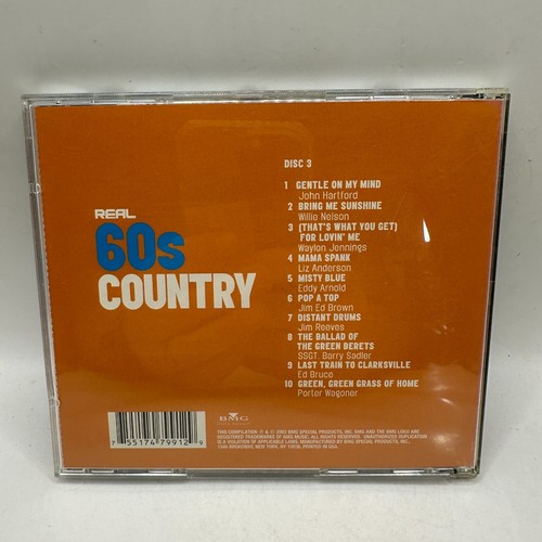 Real 60s Country Music CD Disc 3 Featuring Classic Country Hits - Picture 2 of 3