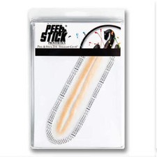 MEL Products Peel  Stick Prosthetic, Straight Cut 6" - Quick and Easy SFX