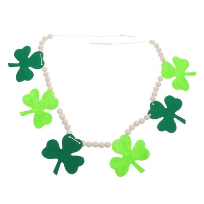 St Patrick Day Wanddeko Shamrock Wimpelkette St. Patricks Days St Paddy's