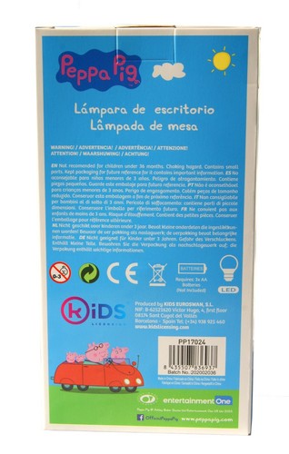Peppa Pig Table Desk Lamp,Bedroom Night Light,Official Licenced - Picture 7 of 12