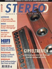 📰 STEREO 5/1996 - Magazin für HiFi • High End • Musik - Mark Knopfler, Roksan