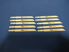 M.K. Morse 4” Bi-Metal Jigsaw Blades 10T SBO410, 10 Each 