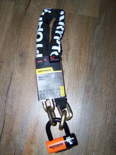 Kryptonite New York Chain 1210 Evolution series 4 lock with  3.25' chain  - Picture 1 of 4