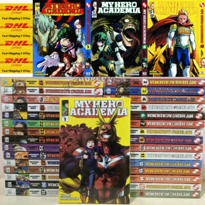 My Hero Academia Manga Vol 1-42 Complete Set English Version Comic