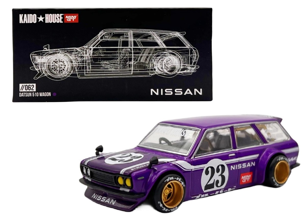 ミニカー KAIDO HOUSE DATSUN 510WAGON BRE 026 027 Kaido GT Datsun 510 Wagon BRE V1 – KAIDO HOUSE LLC