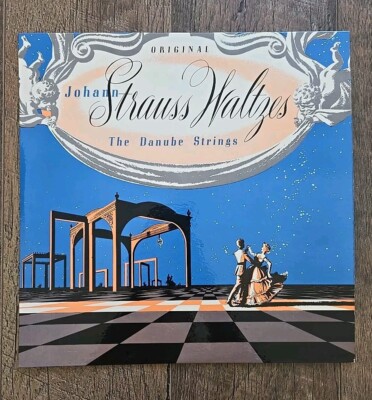 Johann Strauss Waltzes The Danube Strings Record Vinyl 12'' LP Somerset P-2000