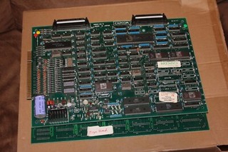 Capcom TIGER ROAD Arcade PCB Tested and Working CPU