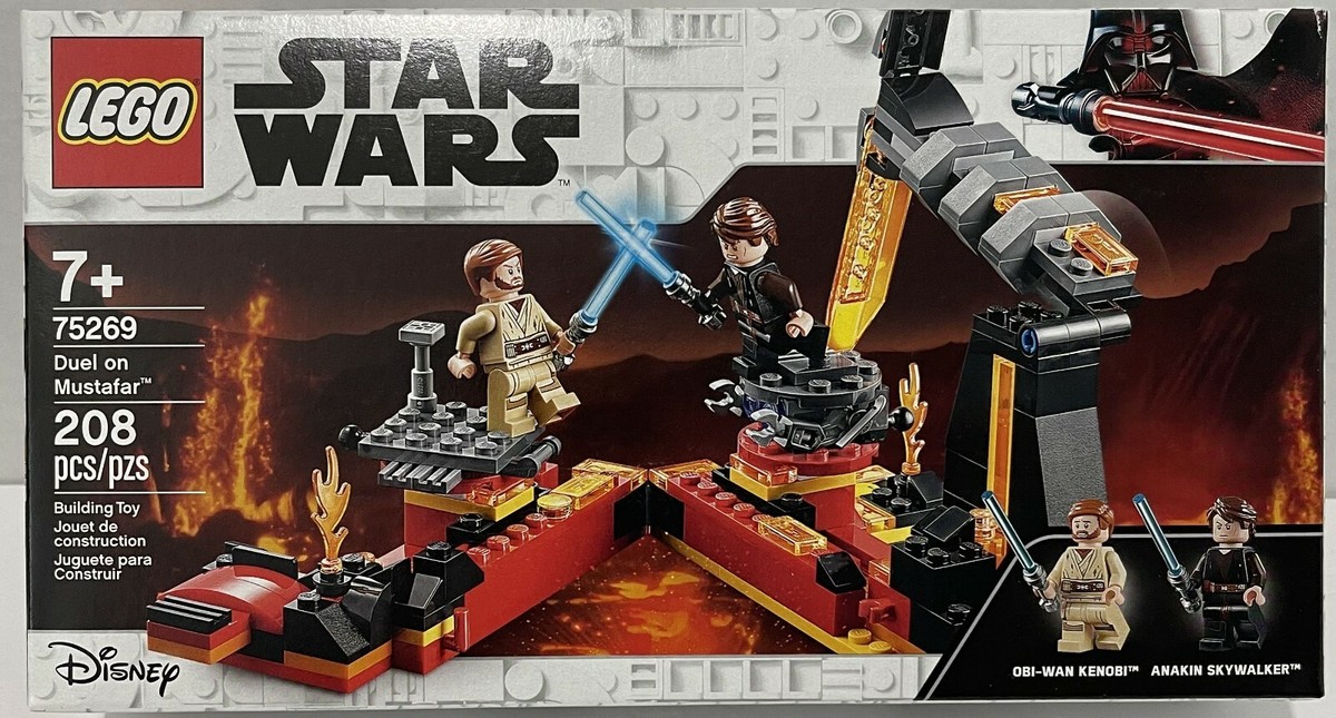 LEGO Star Wars Duel on Mustafar #75269 {208 pcs, 8+} Obi-Wan \u0026 Anakin  {RETIRED} | eBay