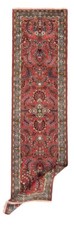 Tappeto persiano annodato a mano Hamedan 294 x 80 cm - orientale, passatoia, ...