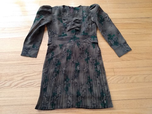 Vintage Amish Mennonite Toddler Girl's Dress 21" Waist Old Colony Pleated - Picture 3 of 8