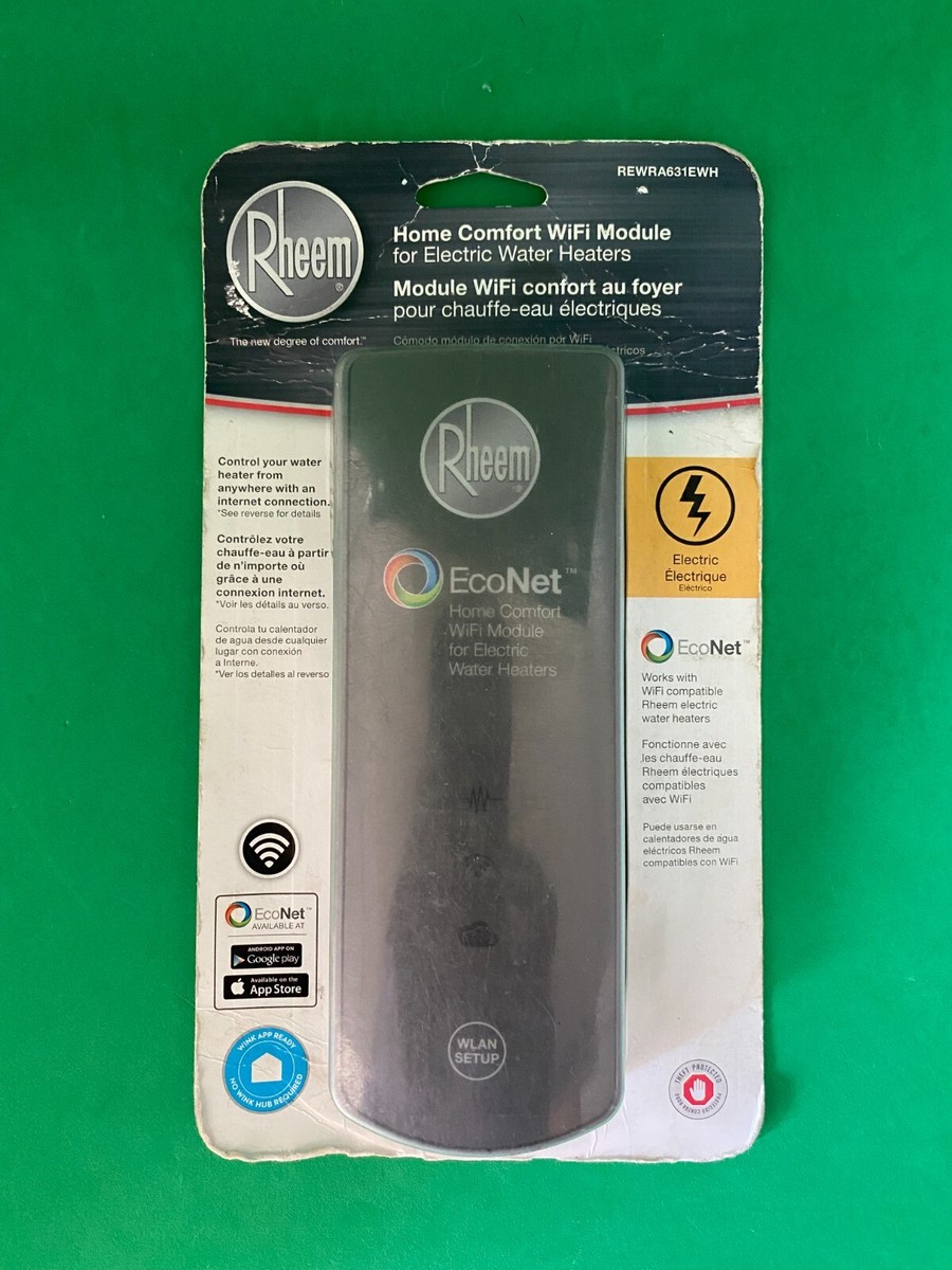Rheem Home Comfort wifi Module Smart Electric Water Heaters /New | eBay