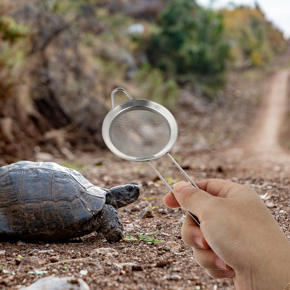 2 Pcs Reptile Sand Barbed Wire Kitten Pooper Lifter Litter Scoop Metal