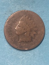 1868 Indian Head Cent - As Shown! (#0162)