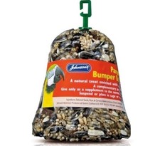 PARROT BUMPER BELL 150g - (x8) - Johnsons Bird Seed Treat Cockatiel Feed bp Food