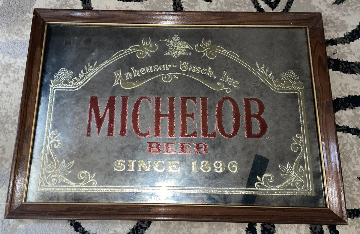 Vintage Anheuser-Busch Michelob Beer Since 1896 Framed