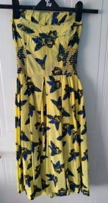 yellow summer dress uk