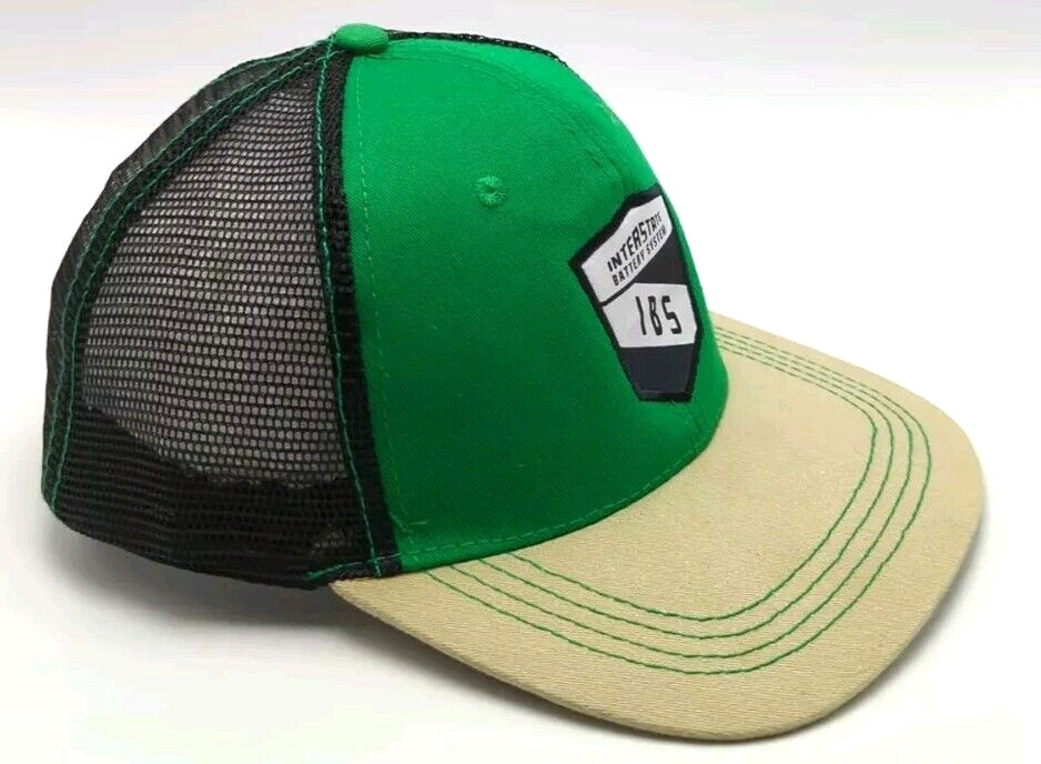 INTERSTATE BATTERY SYSTEM IBS hat adjustable gree… - image 3