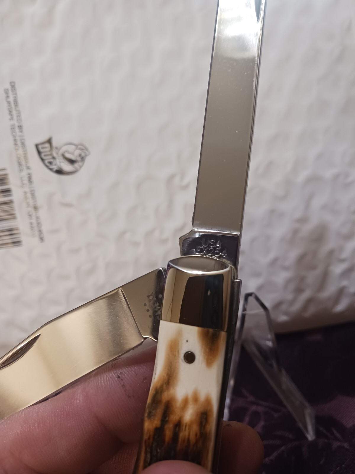 CASE XX KNIFE EXOTIC RARE MAMMOTH TRAPPER EX254 eBay