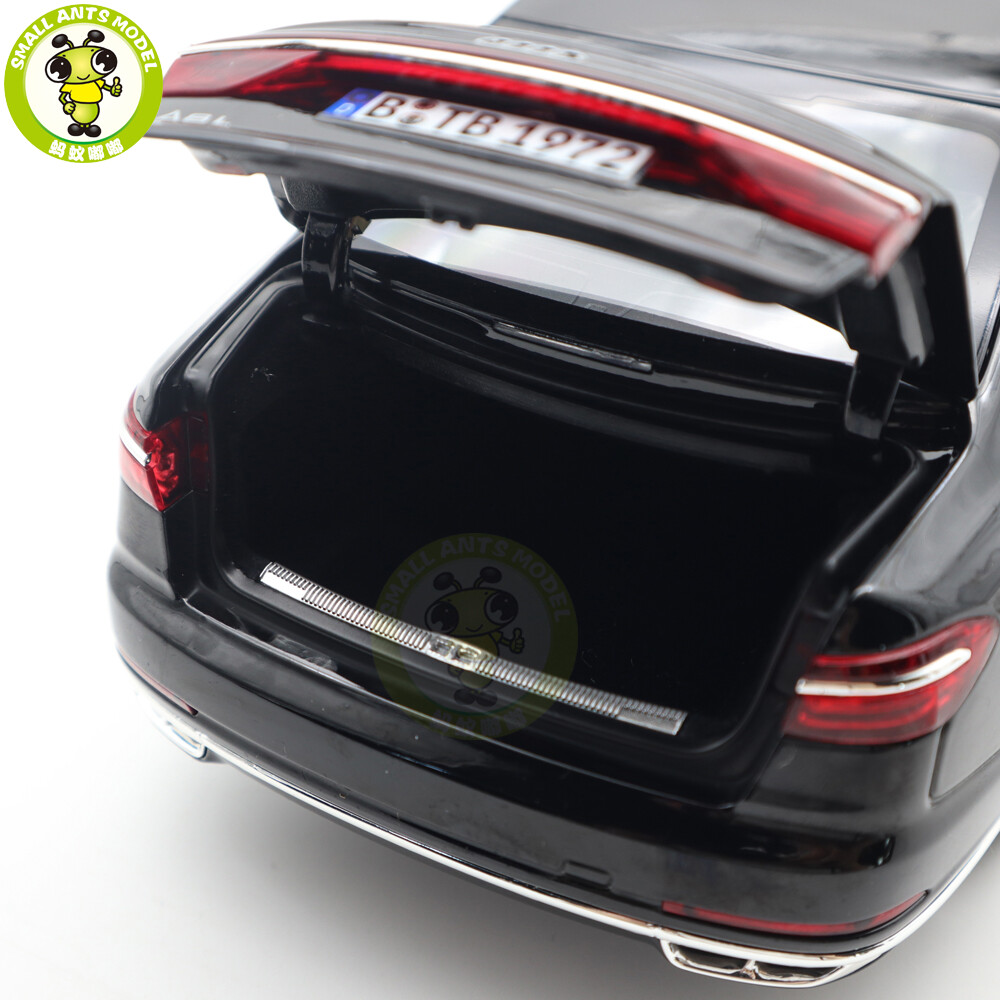 1/18 Audi A8 A8L 2017 Norev 188367 Black Diecast Model Car Gifts