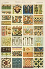 Poster Decor.Home interior design pattern motif.Room Wall art.Renaissance.14932