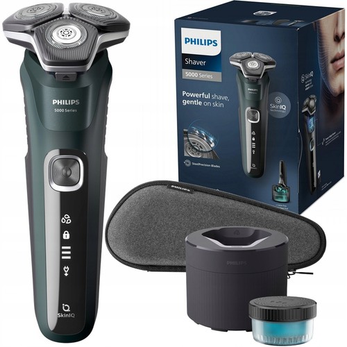 Philips S5884 Shaver Wet Dry SteelPrecision Blades PowerAdapt Sensor 360-D USB - Picture 2 of 6