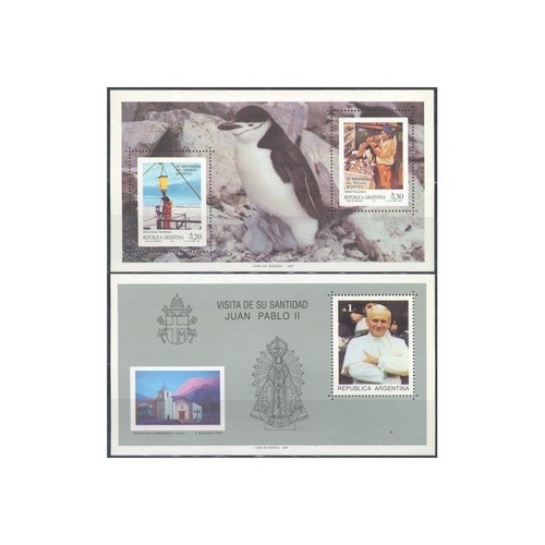 ARGENTINA/STAMPS, 1987 - COMPLETE YEAR (41 ITEMS), MNH. - Picture 3 of 4