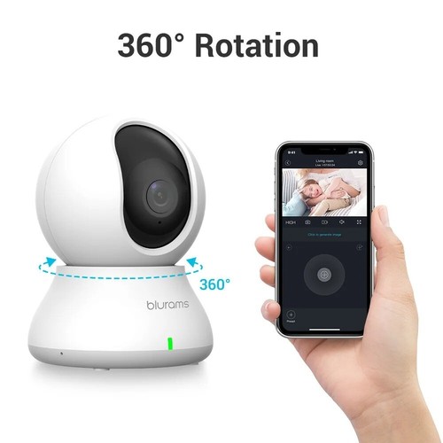 Wireless WiFi Security Camera – Night Vision, Motion Detection, Home Surve - Picture 2 of 5