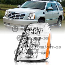 Left Driver Side Headlight For 2007-2014 Cadillac Escalade Headlamp Light Lh Left Driver Side Headlight For 2007-2014 Cadillac Escalade Headlamp Light Lh