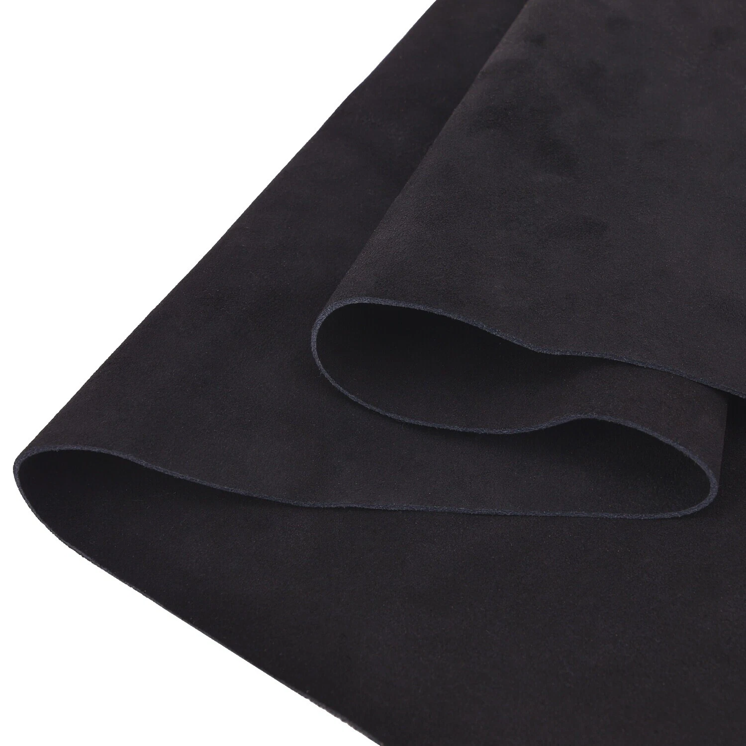 Tapicería/Muebles negro pieles Gamuzas Para Trabajos en Cuero