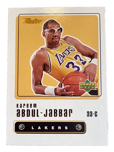 2000-01 Upper Deck NBA Legends #25 Kareem Abdul-Jabbar Los Angeles 