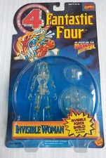 Fantastic Four Invisible Woman Clear Figure 1995 Toy Biz Marvel Comics NEW