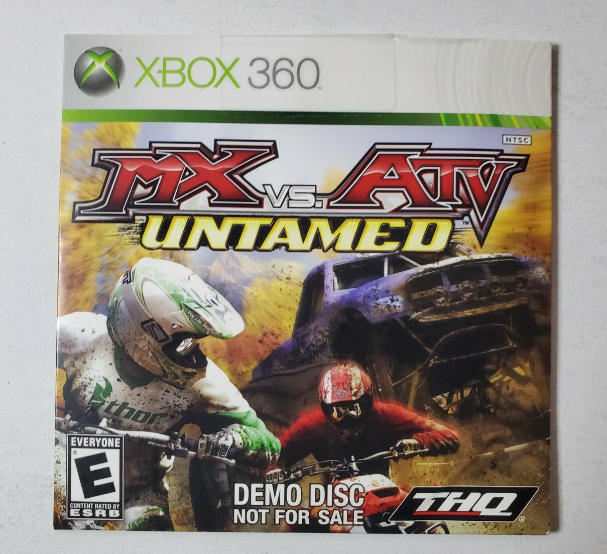 MX vs. ATV Untamed Demo Disc (Microsoft Xbox 360) NEW RARE Free Shipping |  eBay