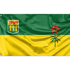 Saskatchewan, Canada Flagge, Fahne Unikales Design, 90x150 cm, Herg. EU