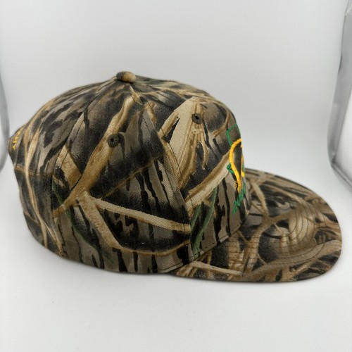Vtg 2000 Texoma Ducks Unlimited Hat Mossy Oak 25th Anniv Camo Snapback Cap USA - Picture 2 of 13