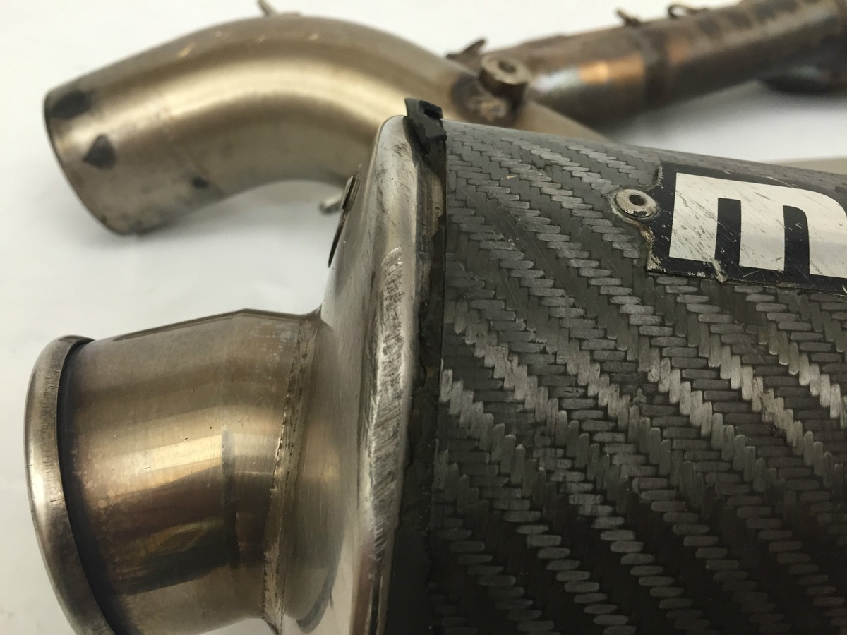 まっつん M4 Kawasaki ZX6R 2009-2025 Carbon Street Slayer Slip On Exhaust