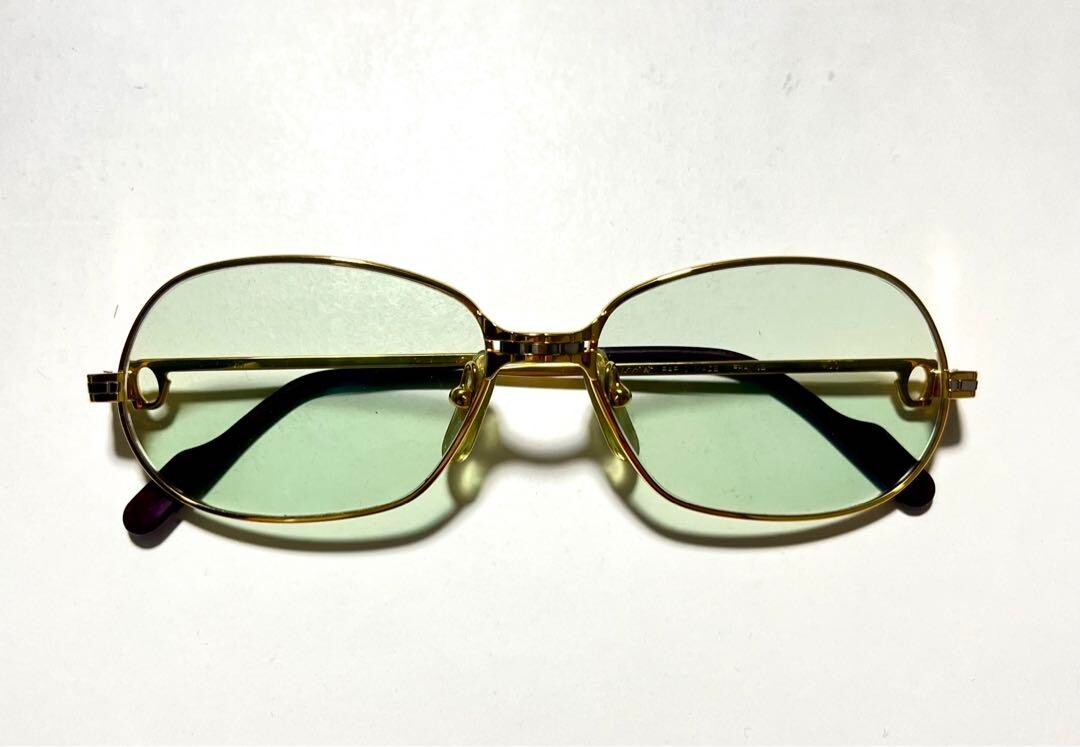 Old Cartier 18k Panther Sunglasses Fashion Accessories collection