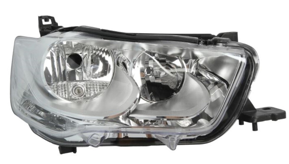 Phare avant droit Citroen C-Elysee optique de haute qualité chrome H7