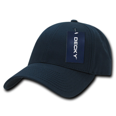 Decky 6 Panel Low Profile Structured Cotton Cap - 209