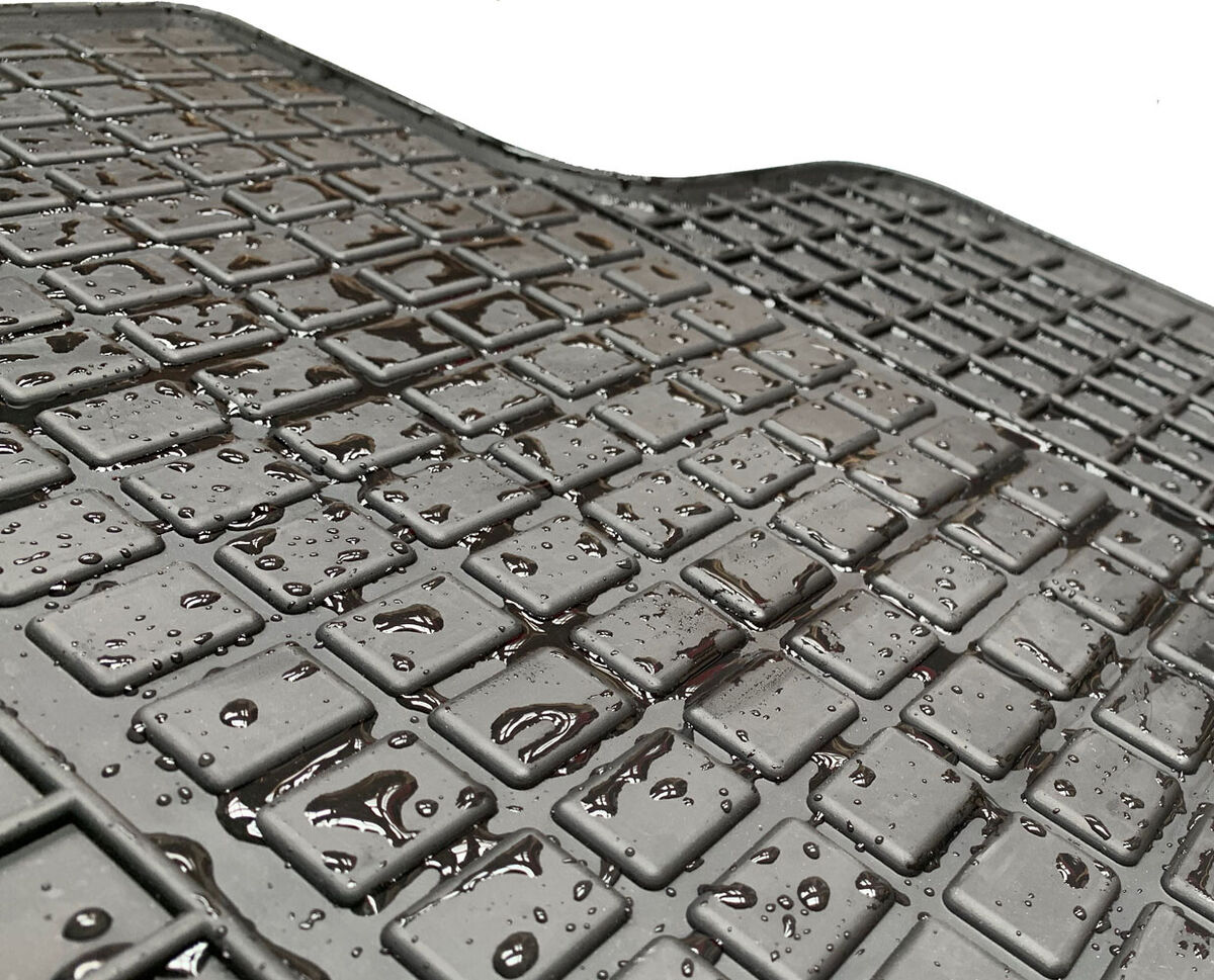 Auto-Fußmatten Gummimatten Schwarz für Iveco 6 Daily 2014 | Typ eBay ab