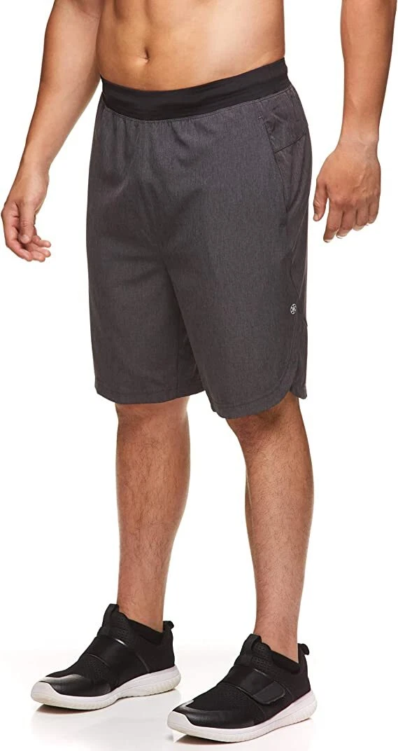 NEW - Gaiam Men's Yoga Karma Downward Dog Shorts (for Men) - BLACK