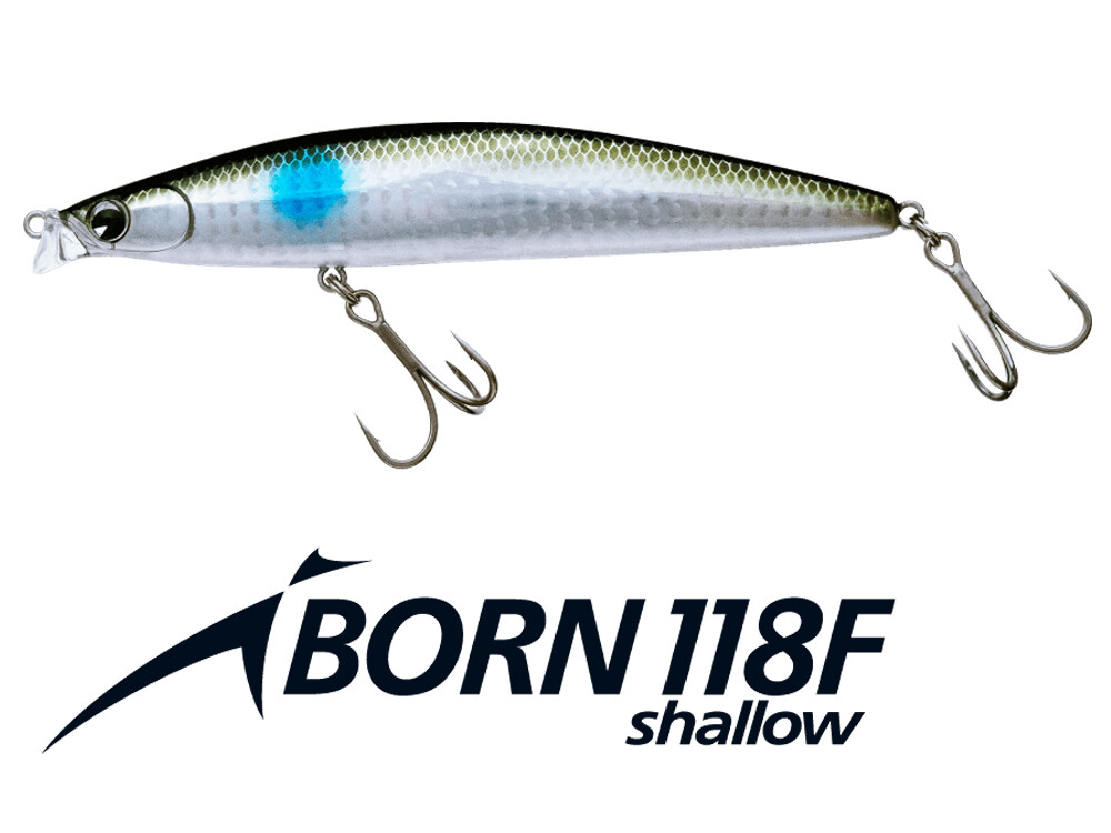 Leurre Flottant Ima Iborn 118F 006 - 118 Mm, 19g, Pour Bar De Mer, Neuf